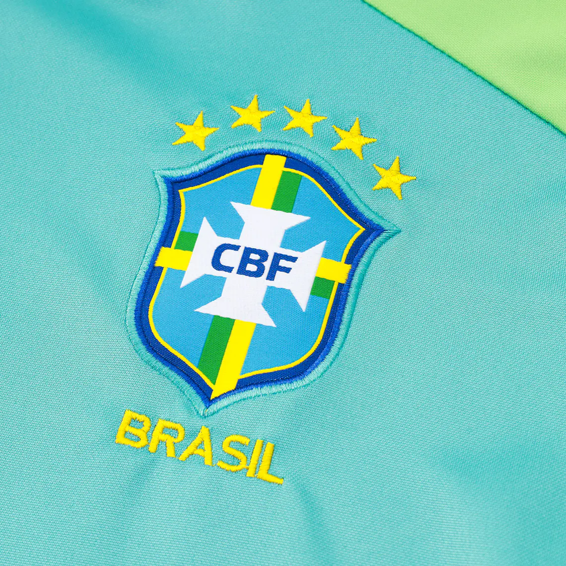 Brasil Fato Treino 1/2 Zip 24/25  3