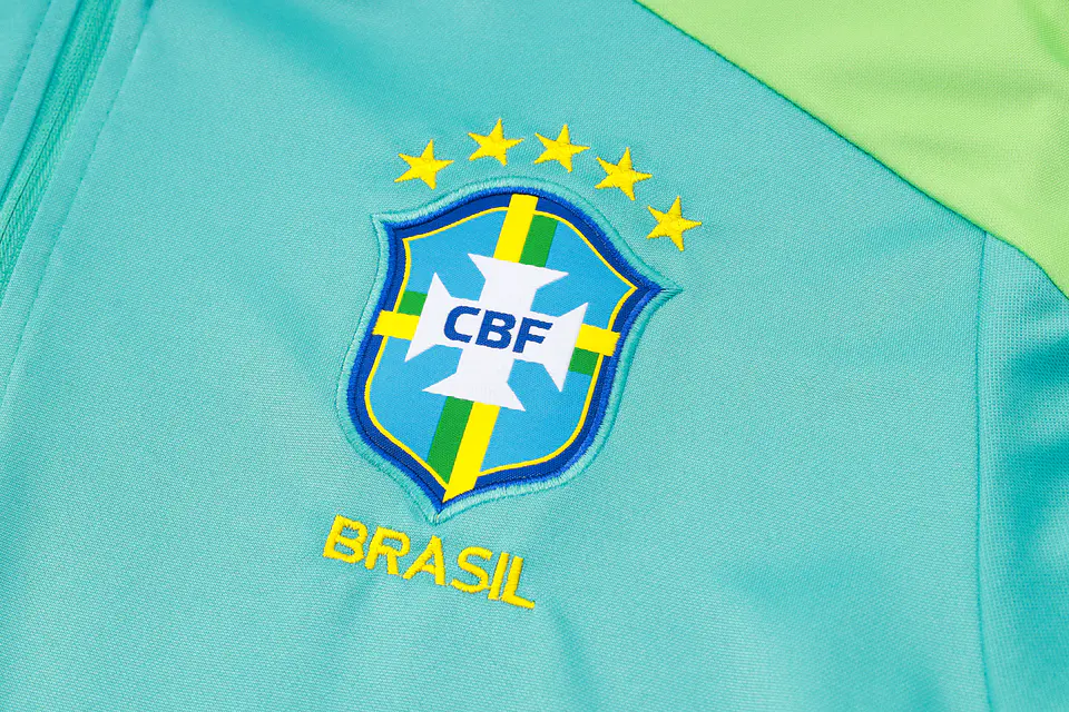 Brasil Fato Treino 1/2 Zip 24/25  3