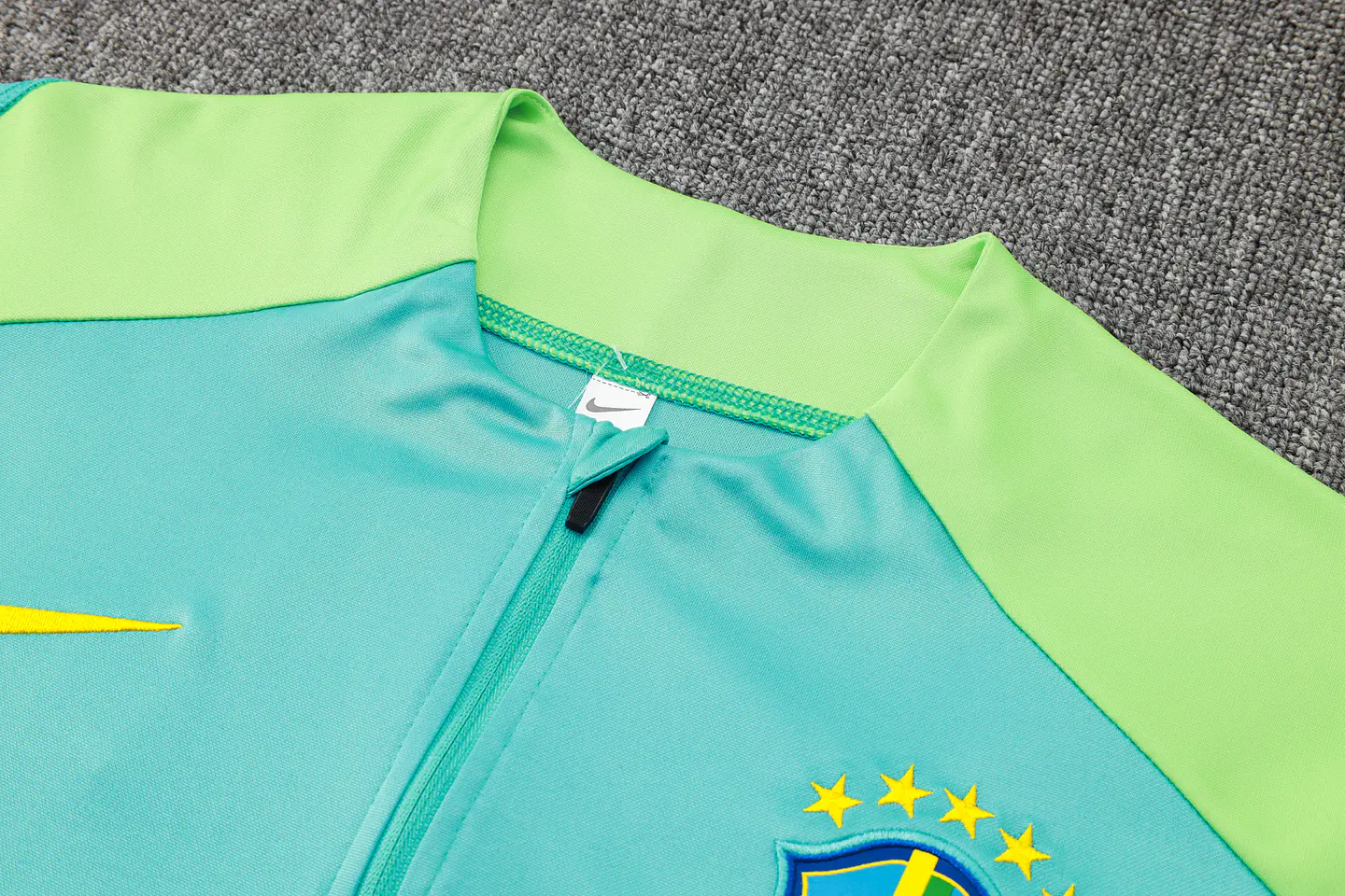 Brasil Fato Treino 1/2 Zip 24/25  2
