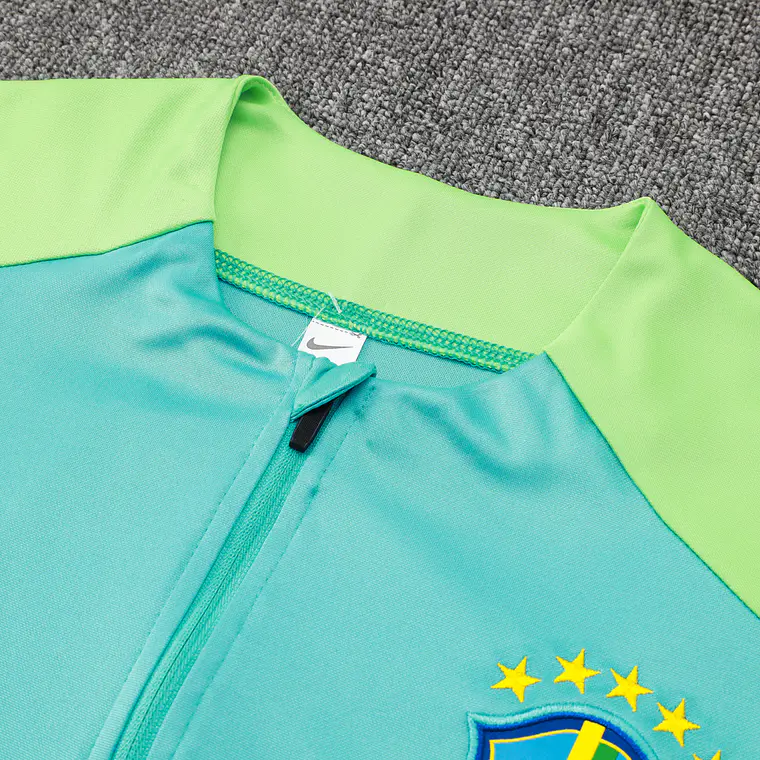 Brasil Fato Treino 1/2 Zip 24/25  2