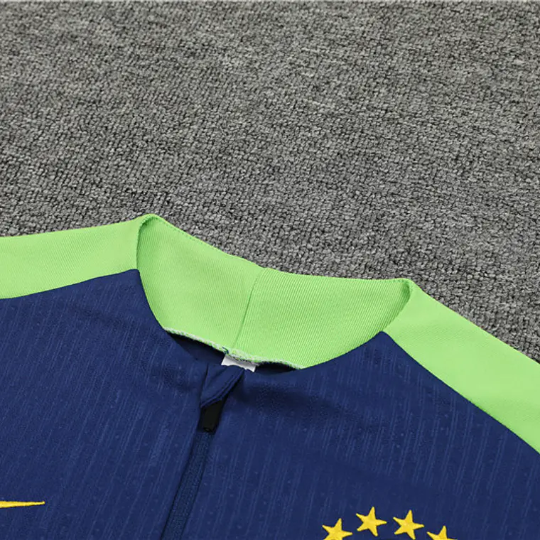 Brasil Fato Treino 1/2 Zip 24/25  4