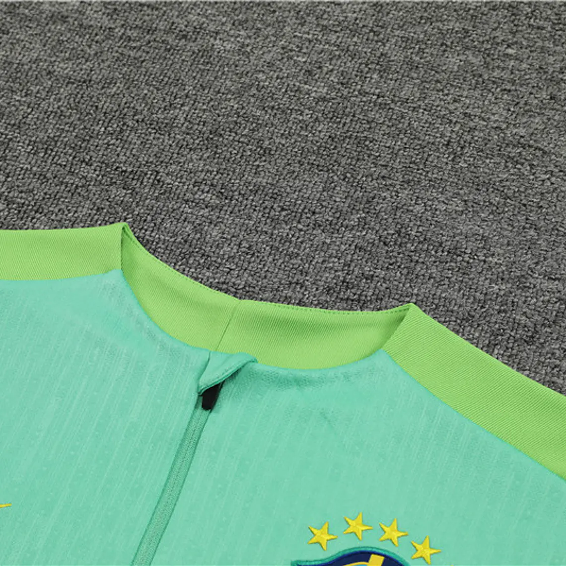 Brasil Fato Treino 1/2 Zip 24/25  4