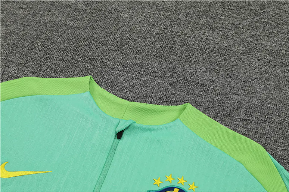 Brasil Fato Treino 1/2 Zip 24/25  4