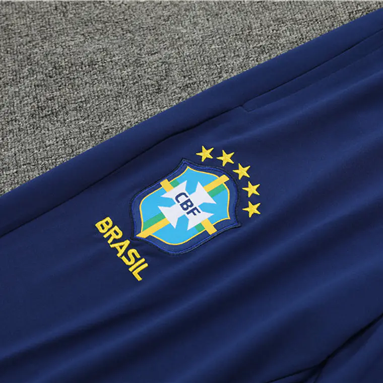 Brasil Fato Treino 1/2 Zip 24/25  7