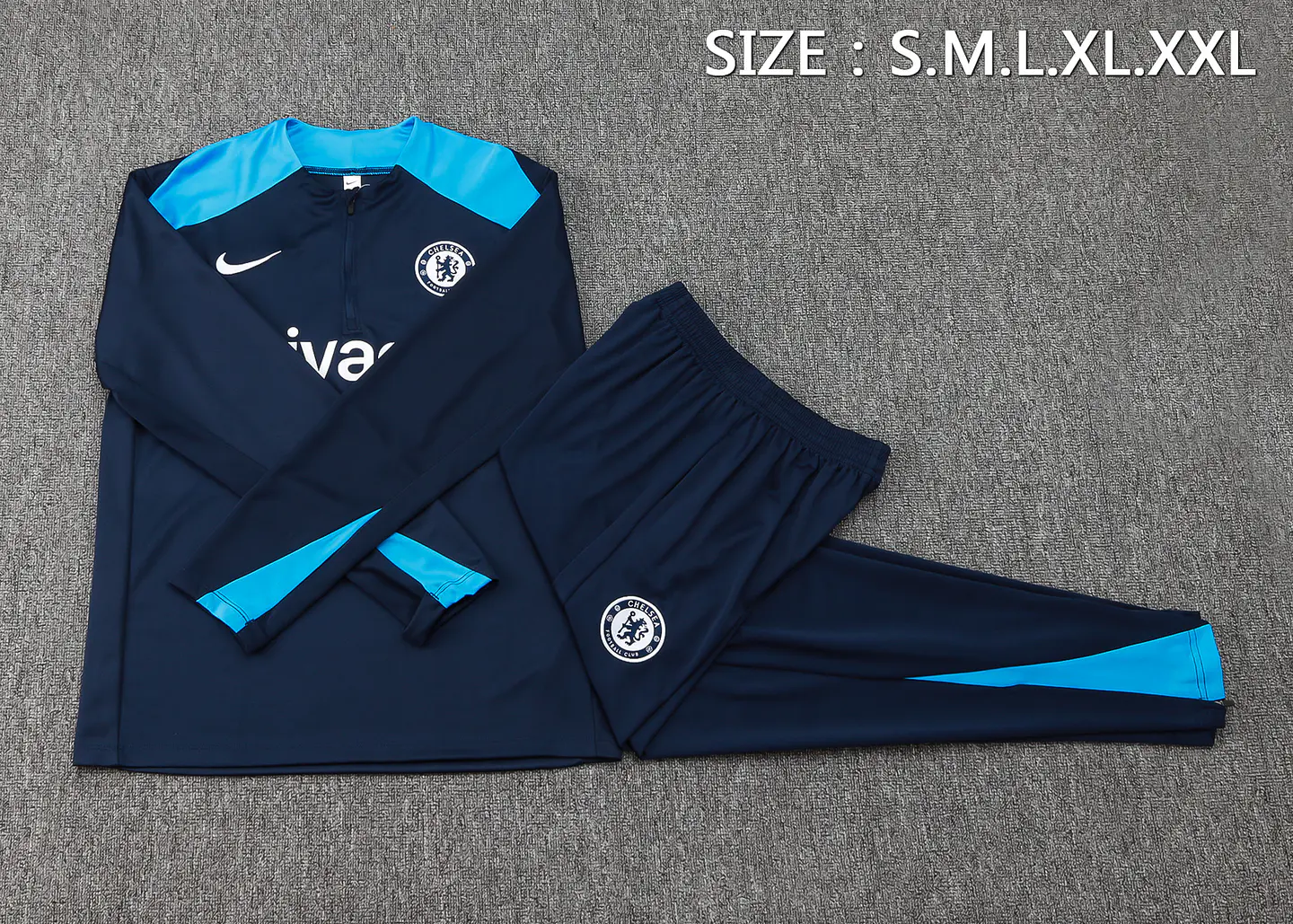 Chelsea Fato Treino 1/2 Zip 24/25 3