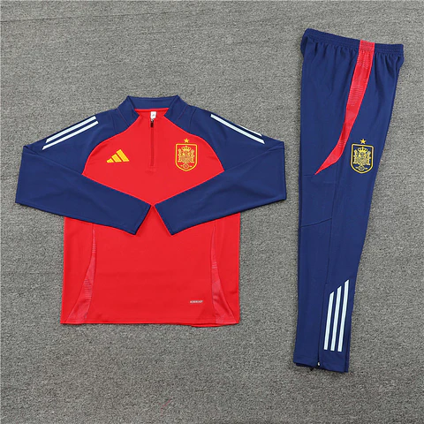 Espanha Fato Treino 1/2 Zip 24/25