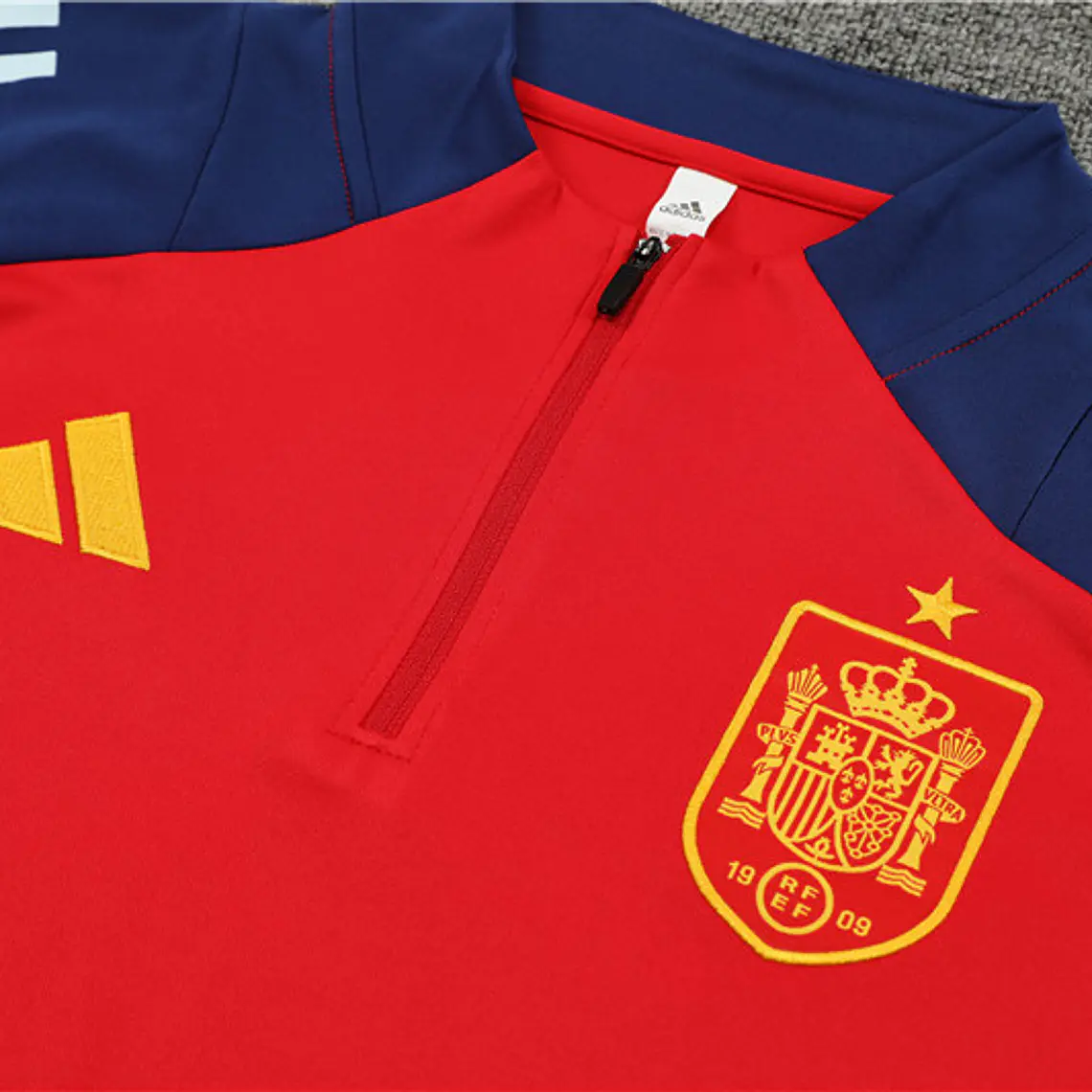 Espanha Fato Treino 1/2 Zip 24/25 4
