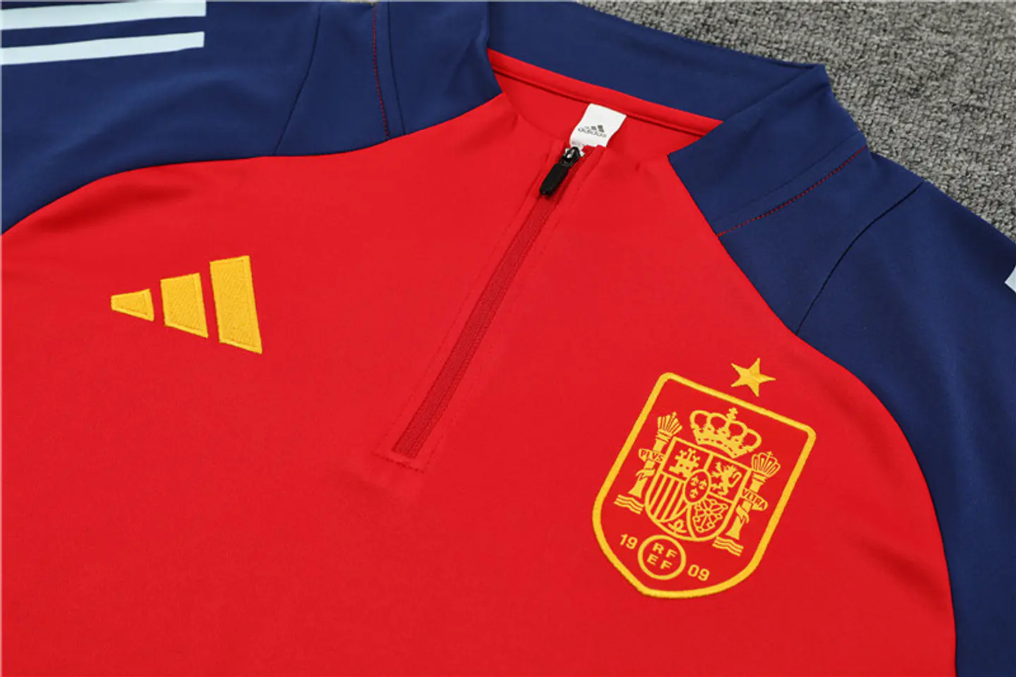 Espanha Fato Treino 1/2 Zip 24/25 4