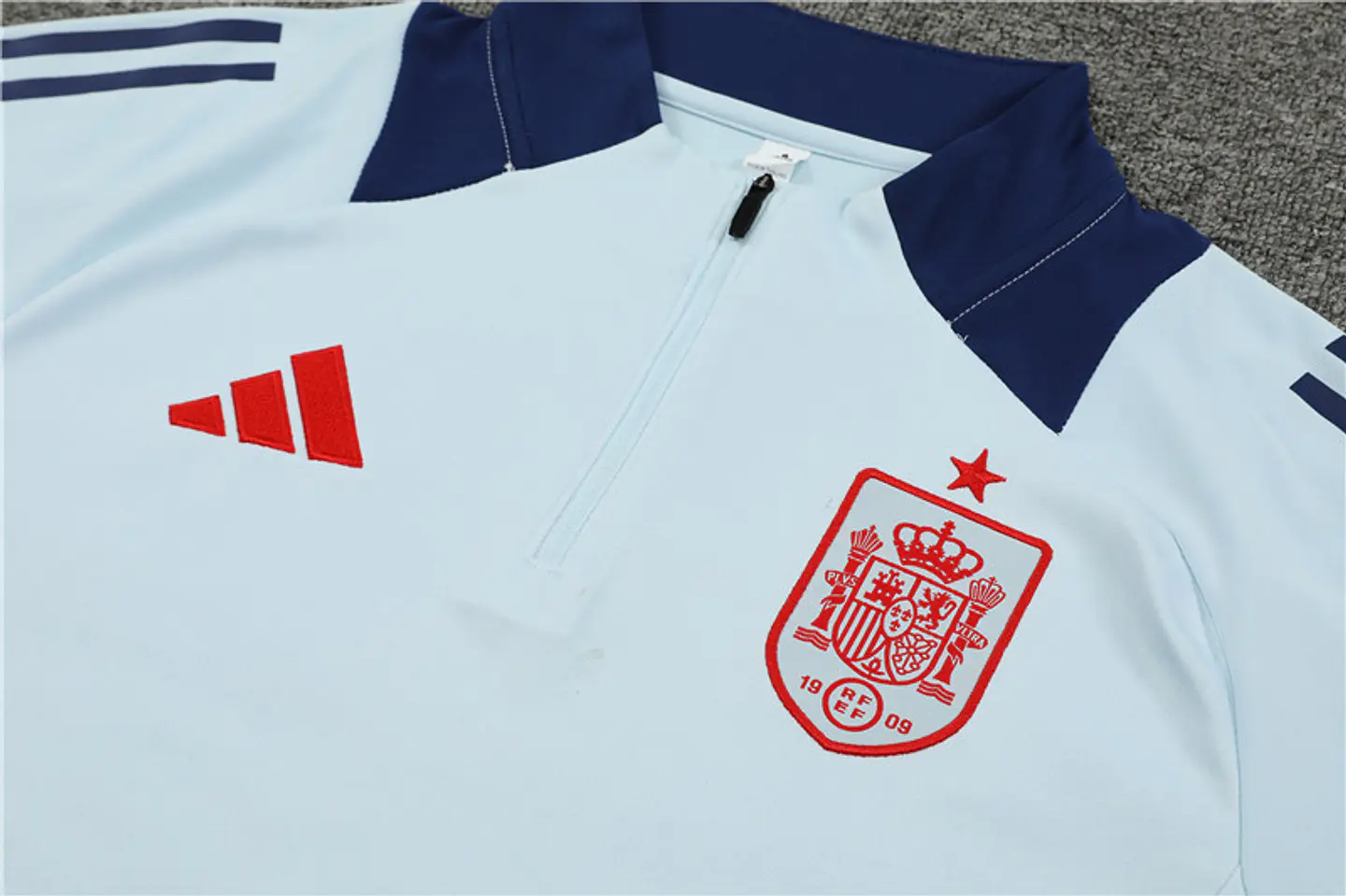 Espanha Fato Treino 1/2 Zip 24/25 4