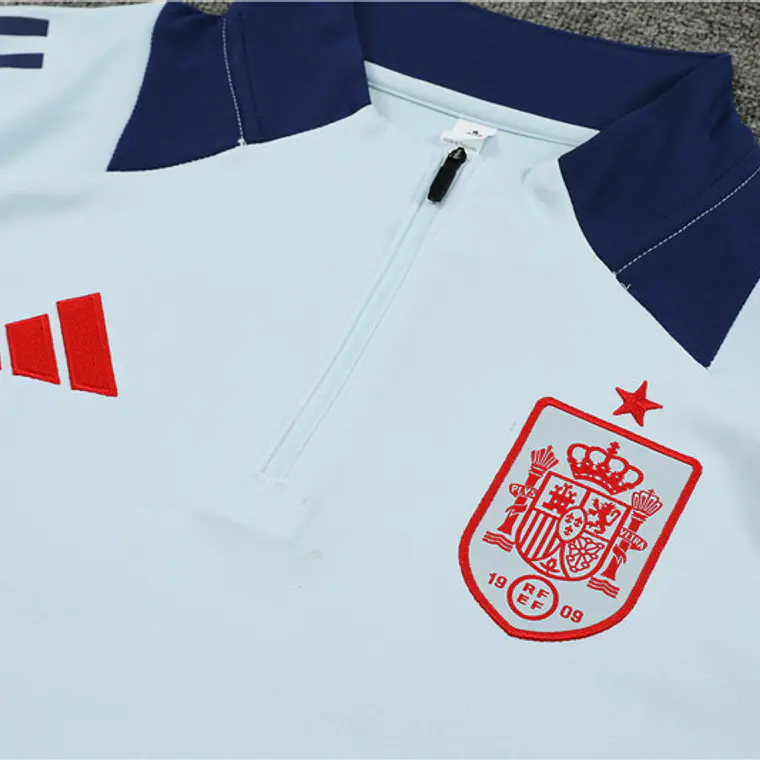 Espanha Fato Treino 1/2 Zip 24/25 4