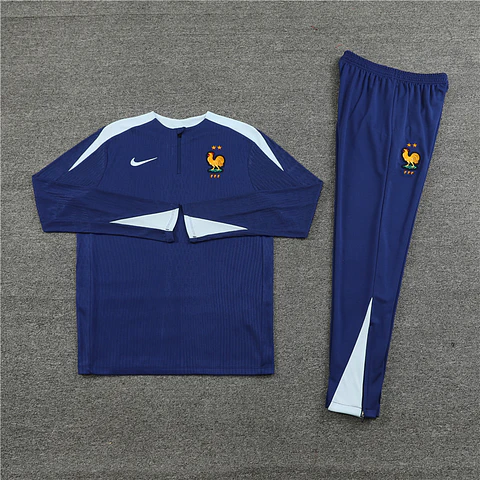 França Fato Treino 1/2 Zip 24/25