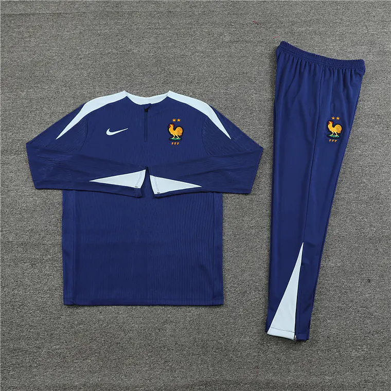 França Fato Treino 1/2 Zip 24/25 1