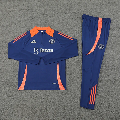 Manchester United Fato Treino 1/2 Zip 24/25 