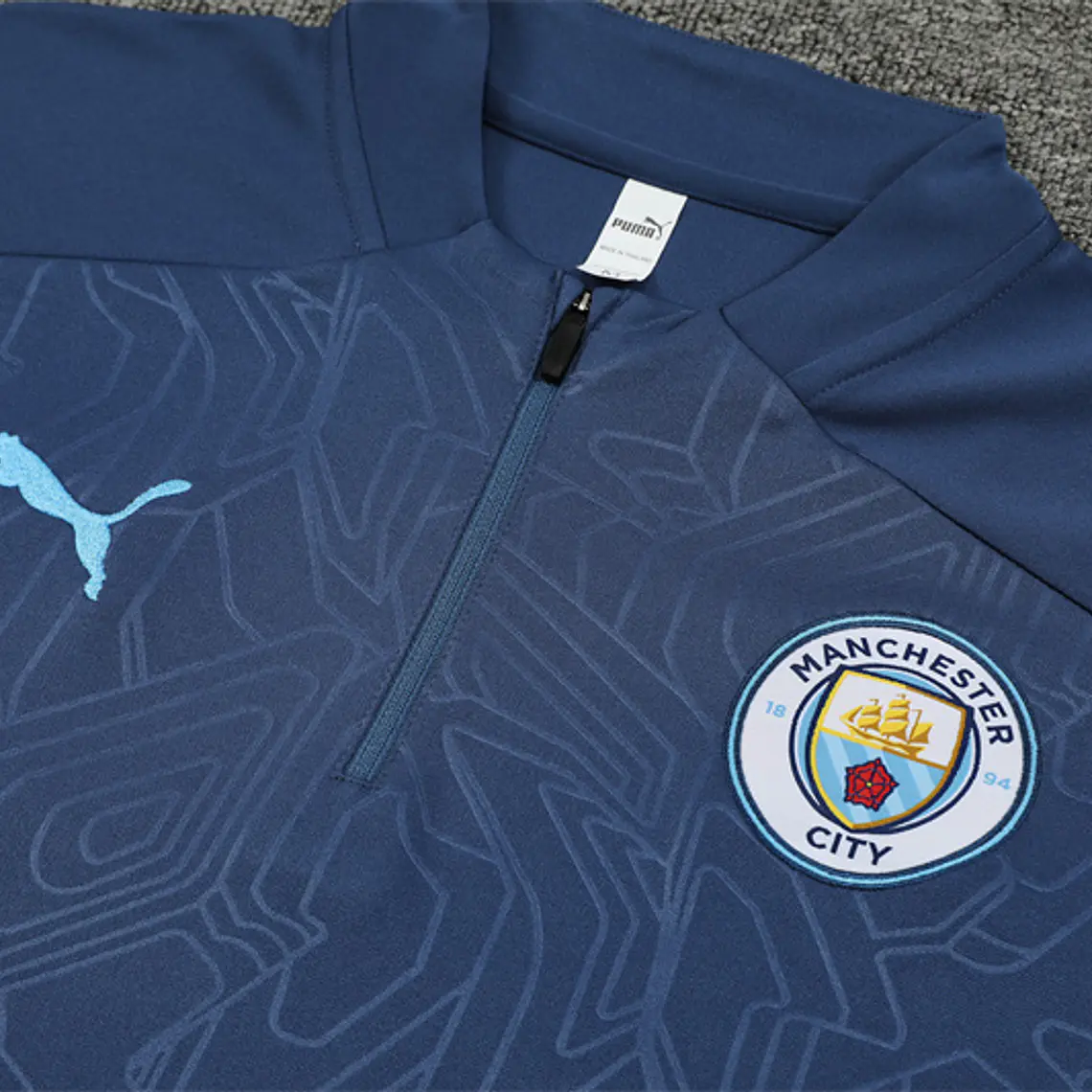 Manchester City Fato Treino 1/2 Zip 24/25  1