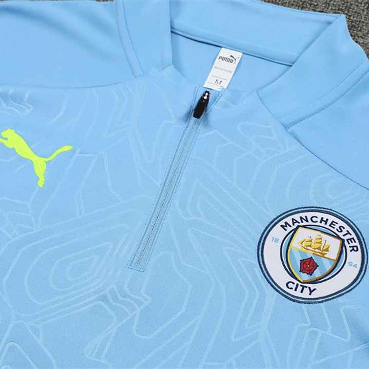 Manchester City Fato Treino 1/2 Zip 24/25  3