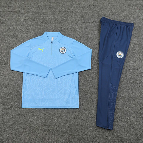 Manchester City Fato Treino 1/2 Zip 24/25 
