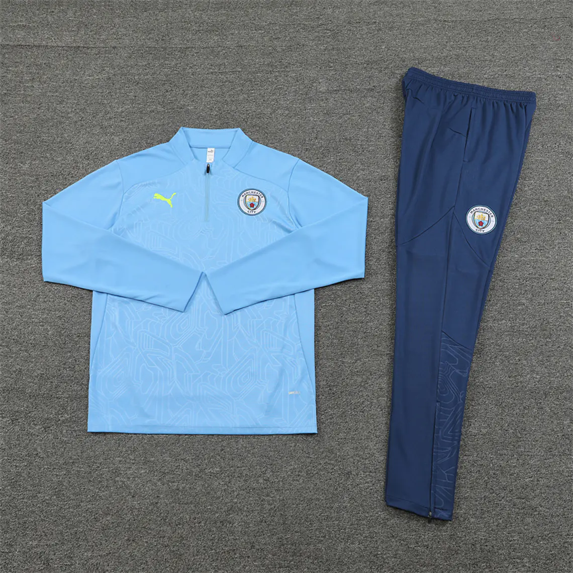 Manchester City Fato Treino 1/2 Zip 24/25  1