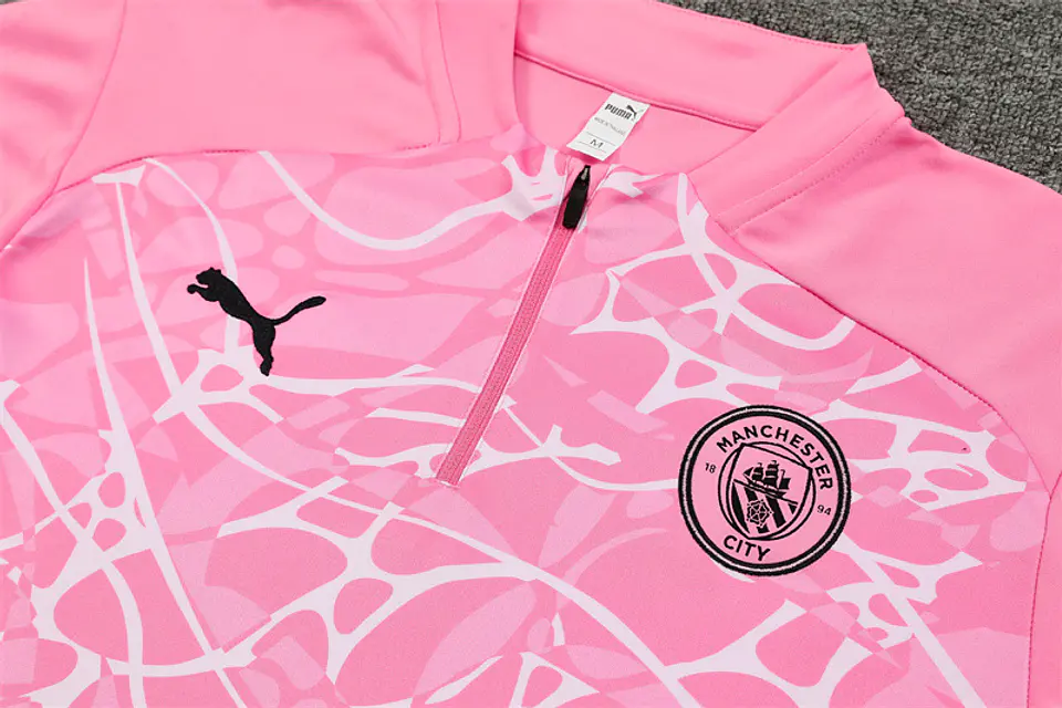 Manchester City Fato Treino 1/2 Zip 24/25  4