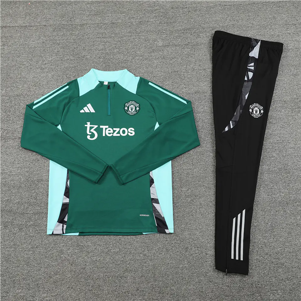 Manchester United Fato Treino 1/2 Zip 24/25 1