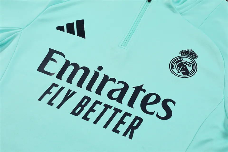 Real Madrid Fato Treino 1/2 Zip 24/25 4