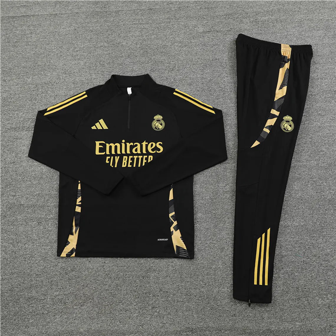 Real Madrid Fato Treino 1/2 Zip 24/25 1