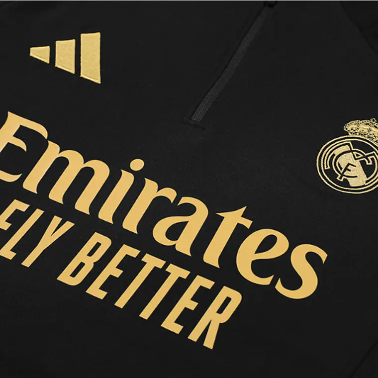 Real Madrid Fato Treino 1/2 Zip 24/25 3
