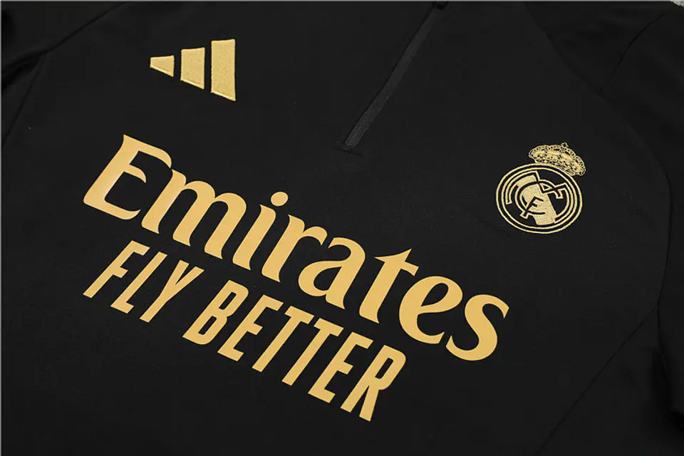 Real Madrid Fato Treino 1/2 Zip 24/25 3