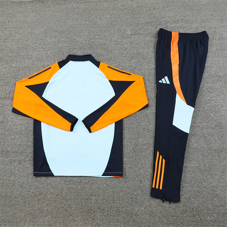 Real Madrid Fato Treino 1/2 Zip 24/25 2