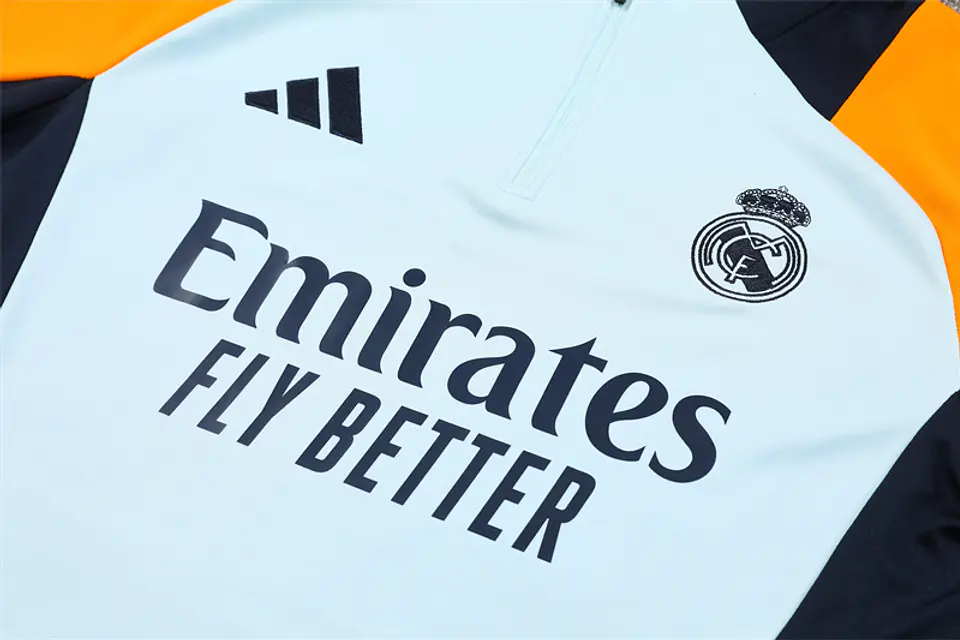 Real Madrid Fato Treino 1/2 Zip 24/25 3