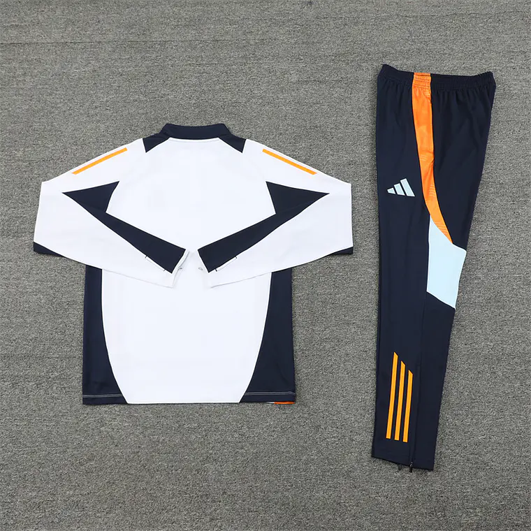 Real Madrid Fato Treino 1/2 Zip 24/25 2