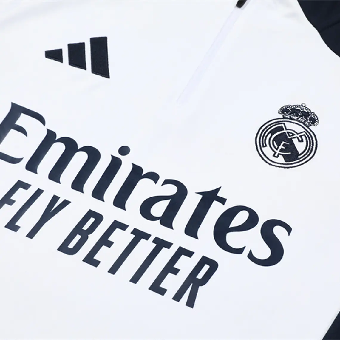 Real Madrid Fato Treino 1/2 Zip 24/25 3