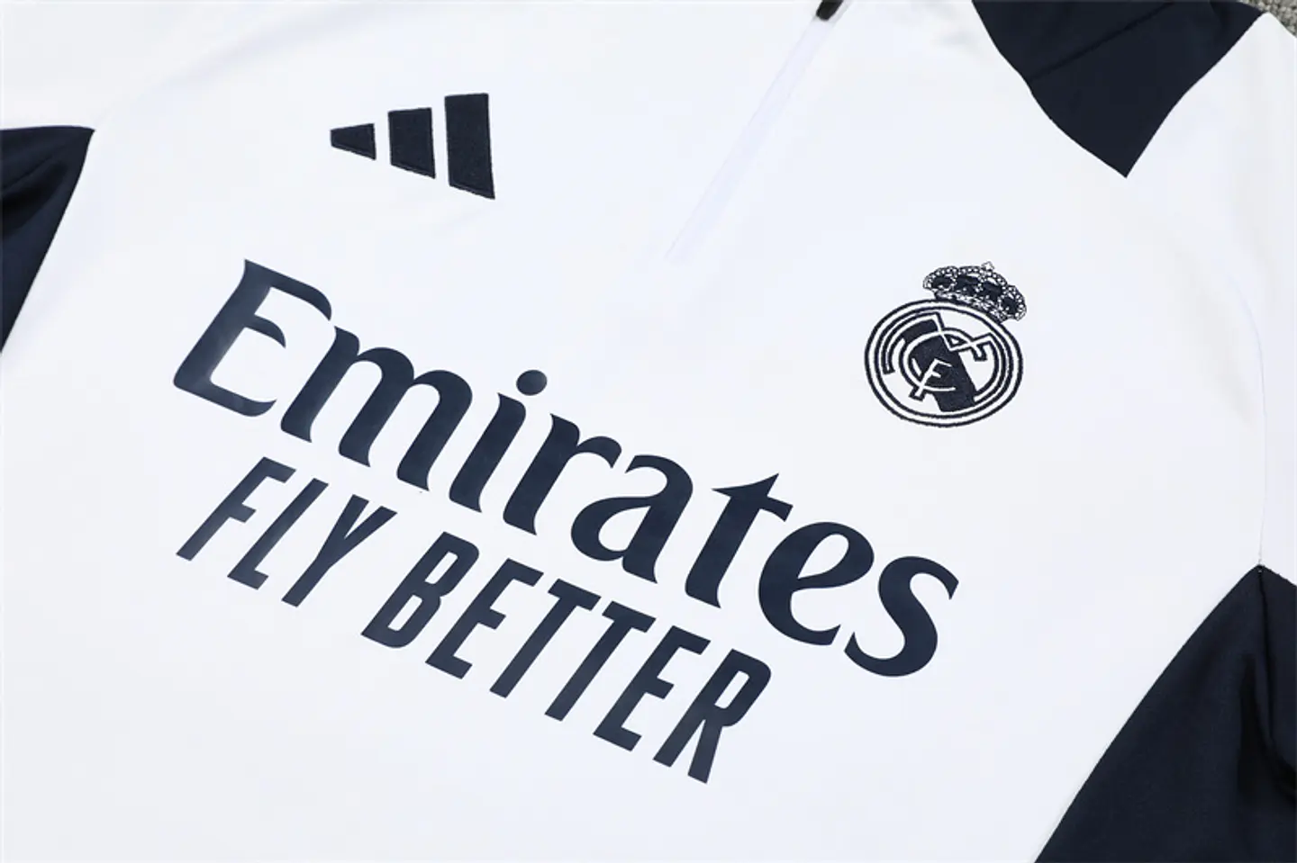 Real Madrid Fato Treino 1/2 Zip 24/25 3
