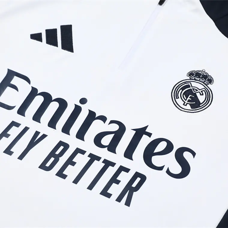 Real Madrid Fato Treino 1/2 Zip 24/25 3