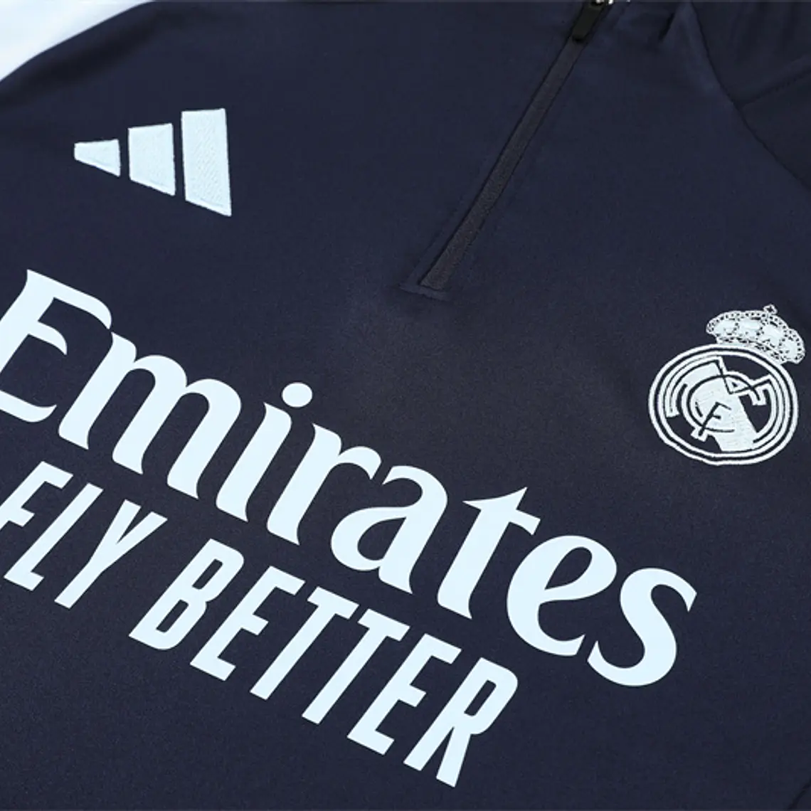 Real Madrid Fato Treino 1/2 Zip 24/25 3