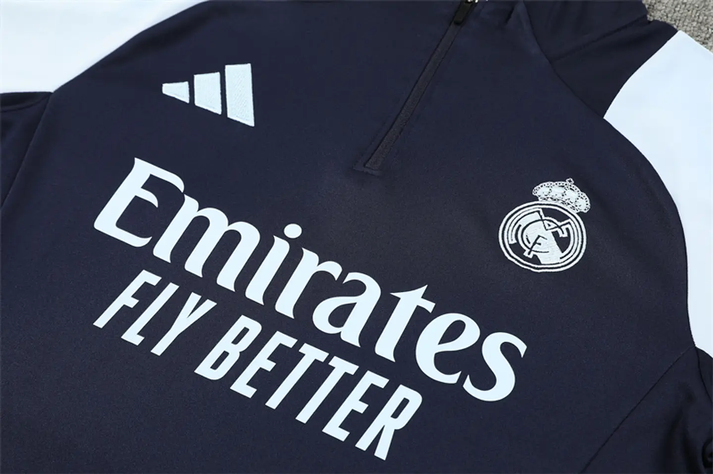 Real Madrid Fato Treino 1/2 Zip 24/25 3