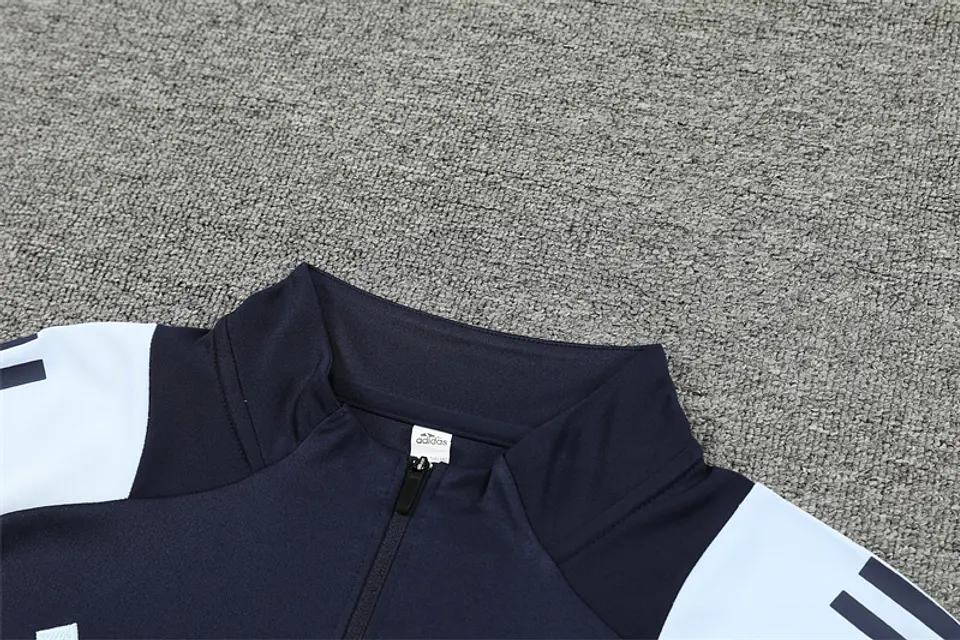 Real Madrid Fato Treino 1/2 Zip 24/25 4