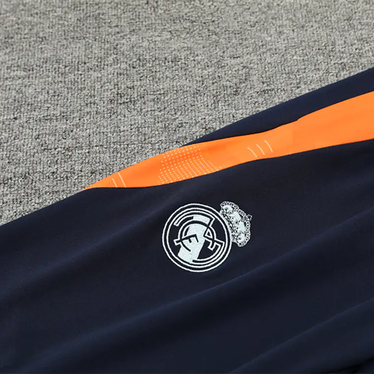 Real Madrid Fato Treino 1/2 Zip 24/25 8