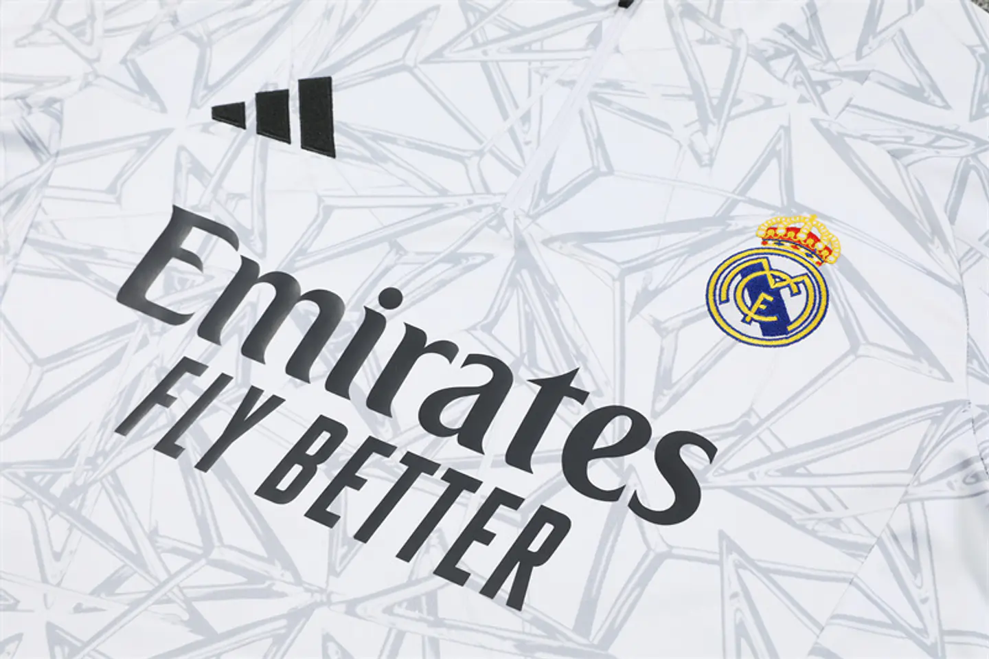 Real Madrid Fato Treino 1/2 Zip 24/25 4