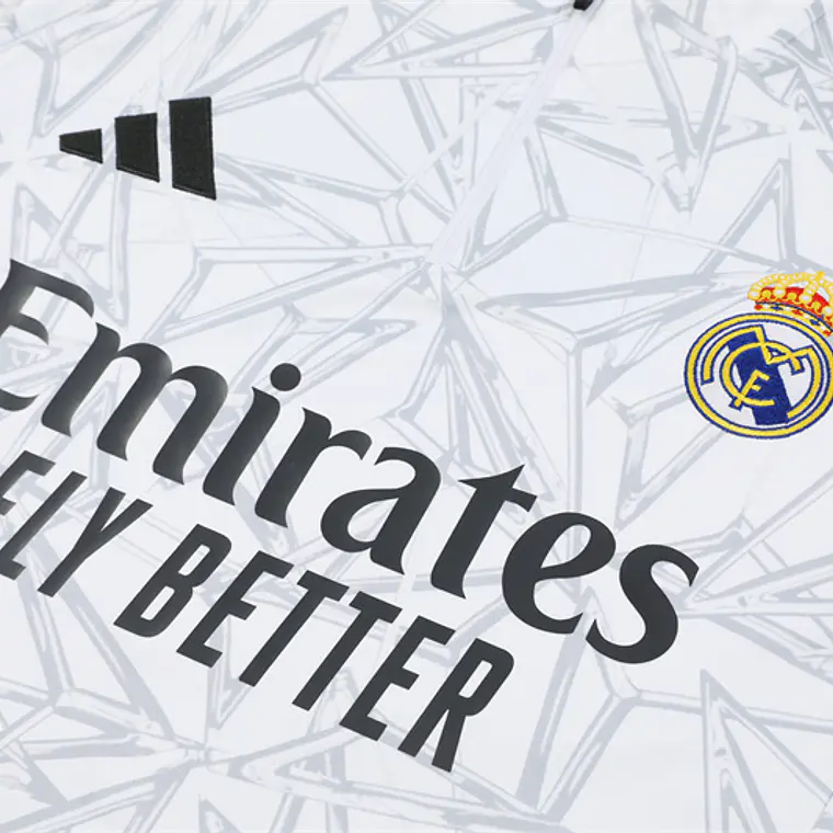 Real Madrid Fato Treino 1/2 Zip 24/25 4
