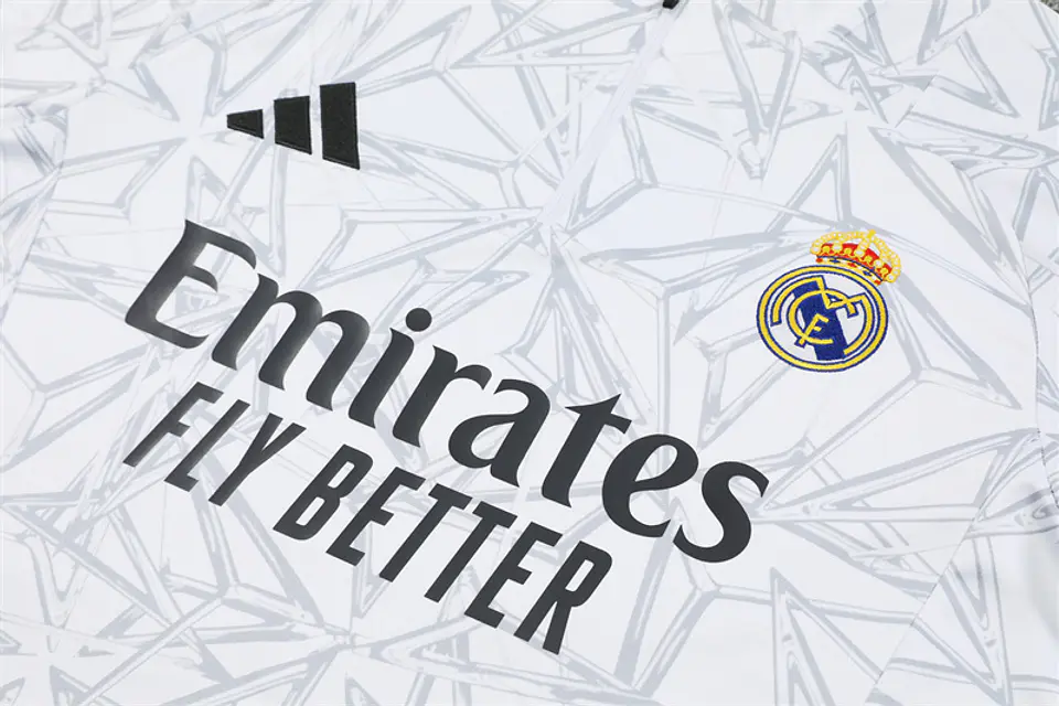 Real Madrid Fato Treino 1/2 Zip 24/25 4