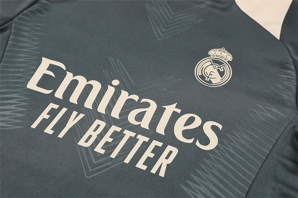 Real Madrid Fato Treino 1/2 Zip 24/25 3