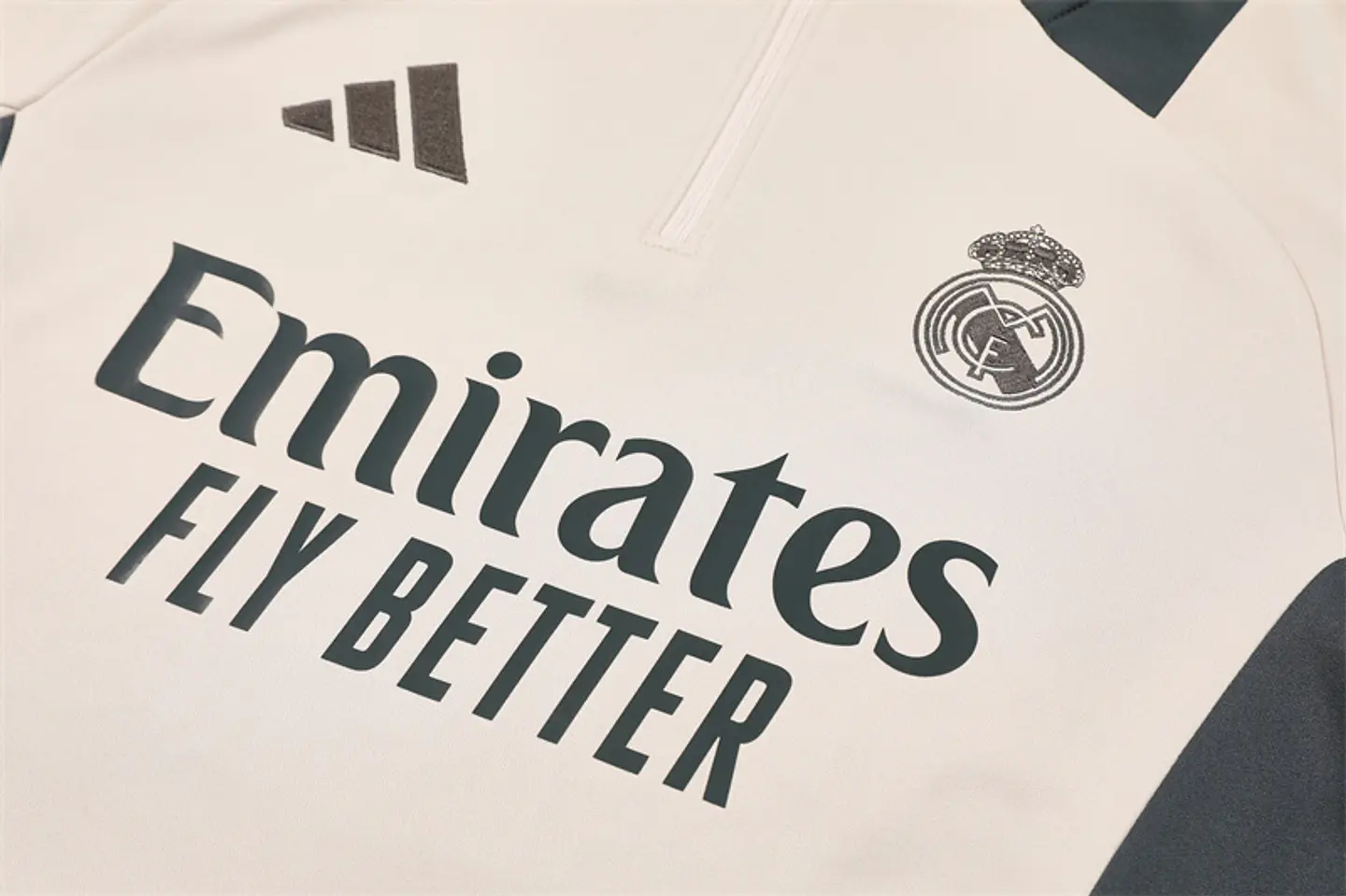 Real Madrid Fato Treino 1/2 Zip 24/25 3