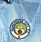 Manchester City Home 89/91 - thumbnail 4