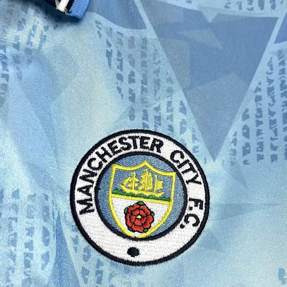 Manchester City Home 89/91 4