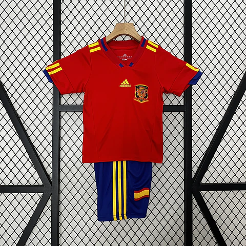 Espanha Home 2010 Kit Criança 