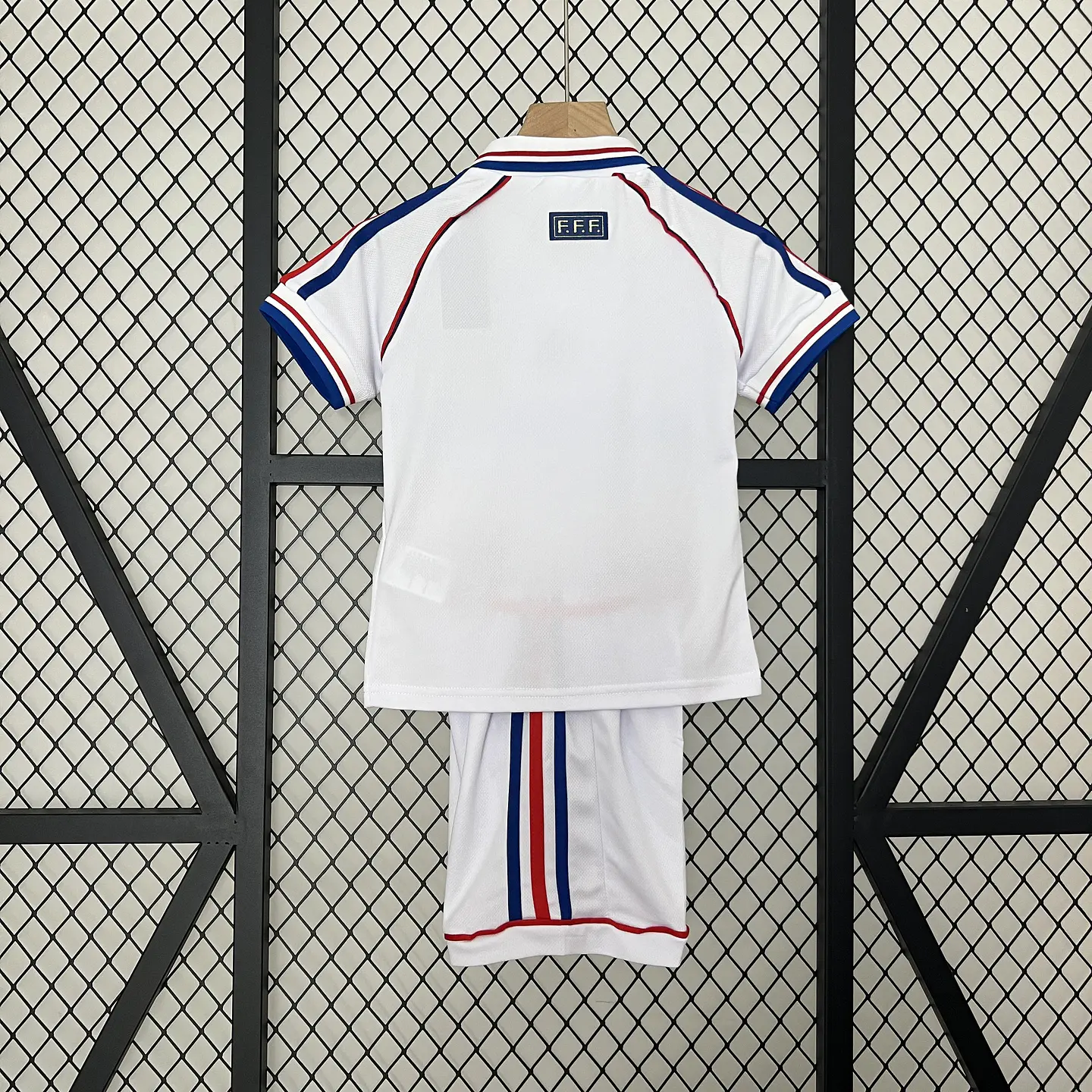 França Away 1998 Kit Criança 2
