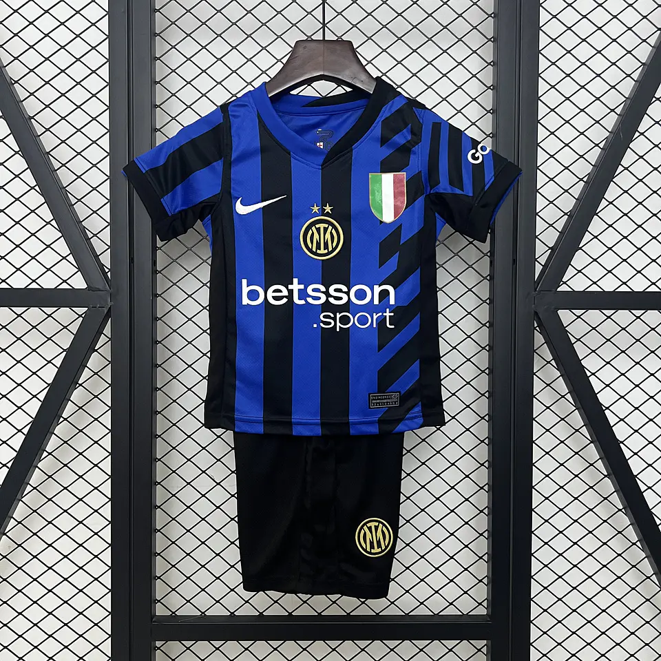Inter Milão Home 24/25 Kit Criança 1