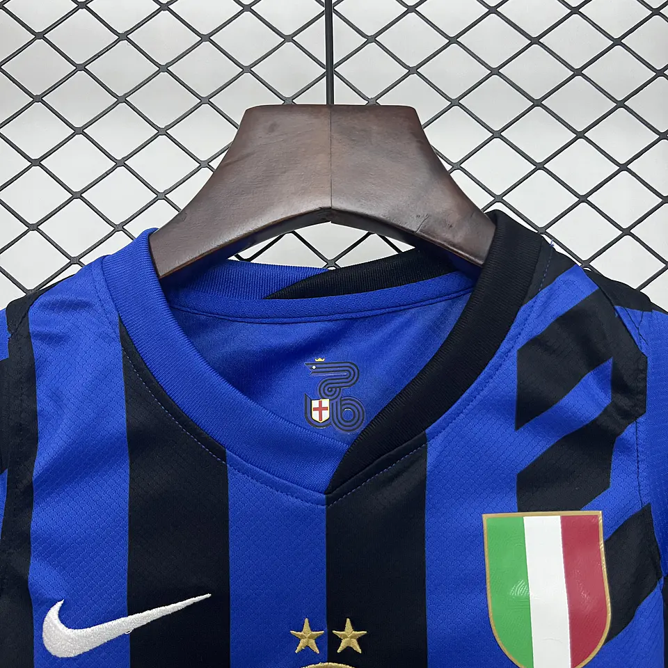 Inter Milão Home 24/25 Kit Criança 3