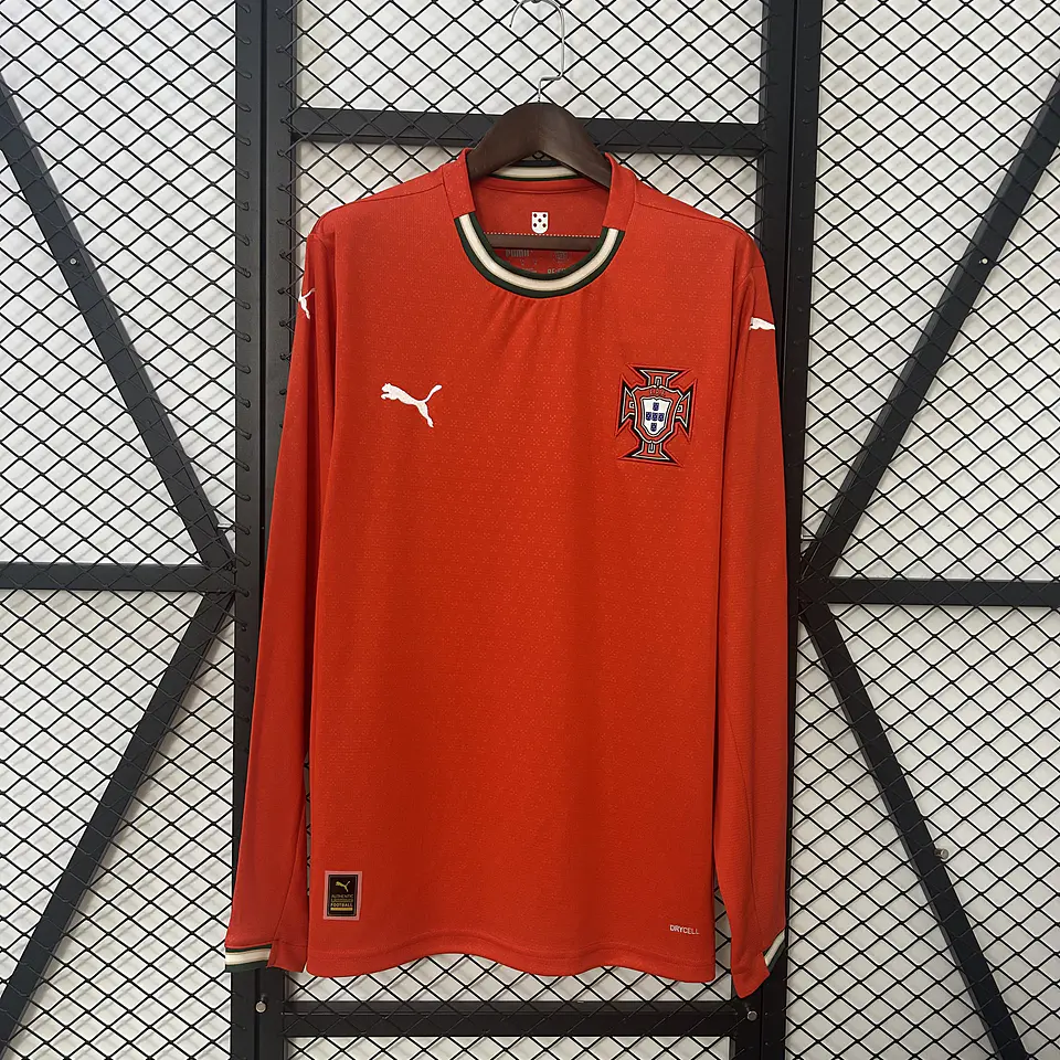 Portugal Home Manga Longa 25/26 2