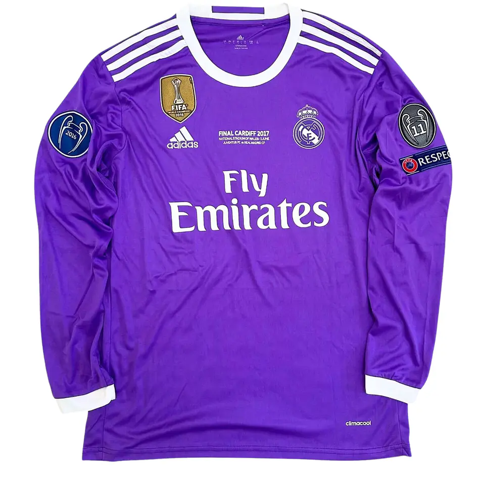Real Madrid Away 16/17 Manga Longa 1